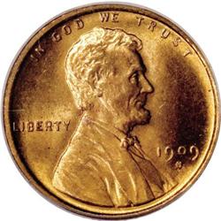 1909-S VDB 1C MS64 Red PCGS