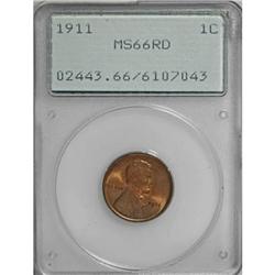 1911 1C MS66 Red PCGS