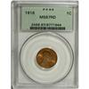 Image 3 : 1916 1C MS67 Red PCGS