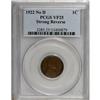 Image 1 : 1922 No D 1C Strong Reverse VF25 PCGS 