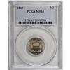 Image 1 : 1869 5C MS65 PCGS