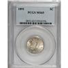 Image 1 : 1891 5C MS65 PCGS