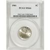 Image 1 : 1901 5C MS66 PCGS