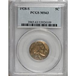 1928-S 5C MS63 PCGS