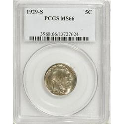 1929-S 5C MS66 PCGS