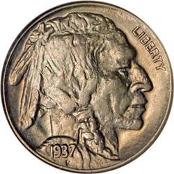 1937-D 5C Three-Legged MS62 NGC