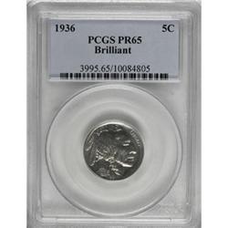 1936 5C Type Two--Brilliant Finish PR65 PCGS