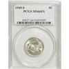 Image 1 : 1945-S 5C MS66 Full Steps PCGS