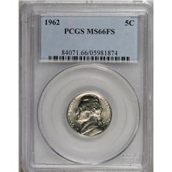 1962 5C MS66 Full Steps PCGS