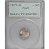 Image 1 : 1872-S H10C Mintmark Above Bow MS65 PCGS