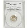 Image 1 : 1854-O 10C Arrows MS63 PCGS
