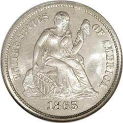 1865 Star 10C MS67 NGC