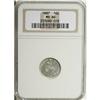 Image 1 : 1887 10C MS66 NGC