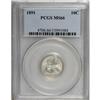 Image 1 : 1891 10C MS66 PCGS