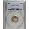 Image 1 : 1891 10C MS66 PCGS
