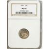 Image 1 : 1891 10C MS66 NGC
