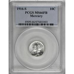 1916-S 10C MS66 Full Bands PCGS
