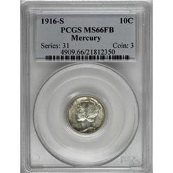 1916-S 10C MS66 Full Bands PCGS