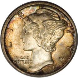 1917-D 10C MS65 Full Bands PCGS