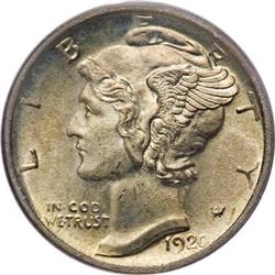 1920-S 10C MS64 Full Bands PCGS