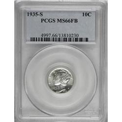 1935-S 10C MS66 Full Bands PCGS