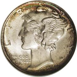 1936 10C MS68 Full Bands NGC