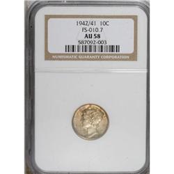 1942/1 10C AU58 NGC