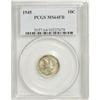 Image 3 : 1945 10C MS64 Full Bands PCGS