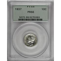 1937 10C PR66 PCGS