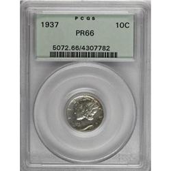 1937 10C PR66 PCGS