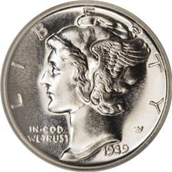 1939 10C PR68 NGC