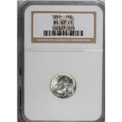 1952 10C MS67 Full Torch NGC