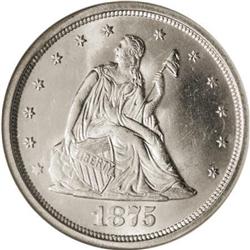 1875-S 20C MS65 NGC