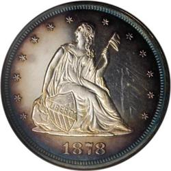 1878 20C . PR63 Cameo NGC