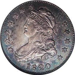 1820 25C Small 0 AU58 NGC