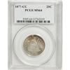 Image 1 : 1877-CC 25C MS64 PCGS