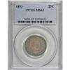 Image 1 : 1893 25C MS65 PCGS