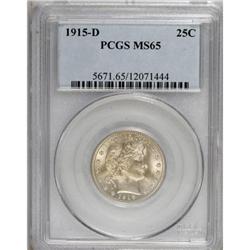 1915-D 25C MS65 PCGS