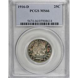 1916-D 25C MS66 PCGS