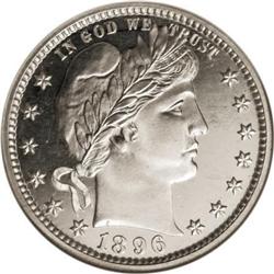 1896 25C PR67 Cameo NGC