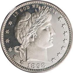 1898 25C PR66 Cameo PCGS