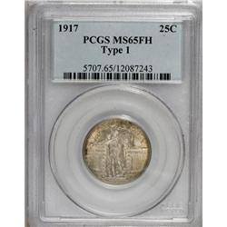 1917 25C Type One MS65 Full Head PCGS