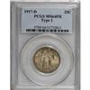 Image 1 : 1917-D 25C Type One MS64 Full Head PCGS