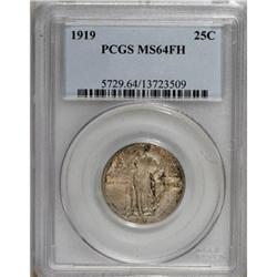 1919 25C MS64 Full Head PCGS