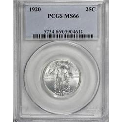 1920 25C MS66 PCGS