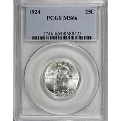1924 25C MS66 PCGS