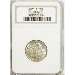 1928-D 25C MS66 NGC