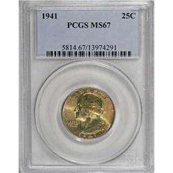 1941 25C MS67 PCGS