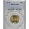 Image 1 : 1941 25C MS67 PCGS