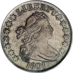 1801 50C XF40 PCGS